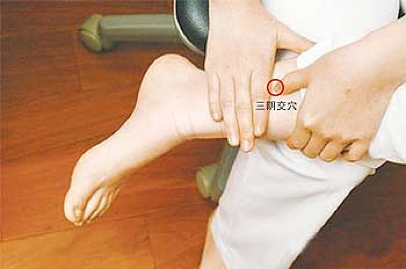 久坐族易水肿　2穴位排湿消肿