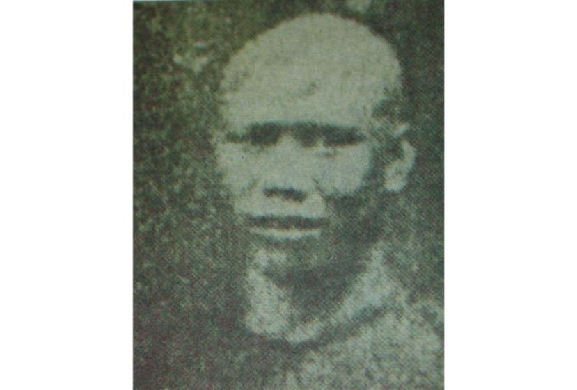 刘建发年轻时代所留下的极少数照片之一。