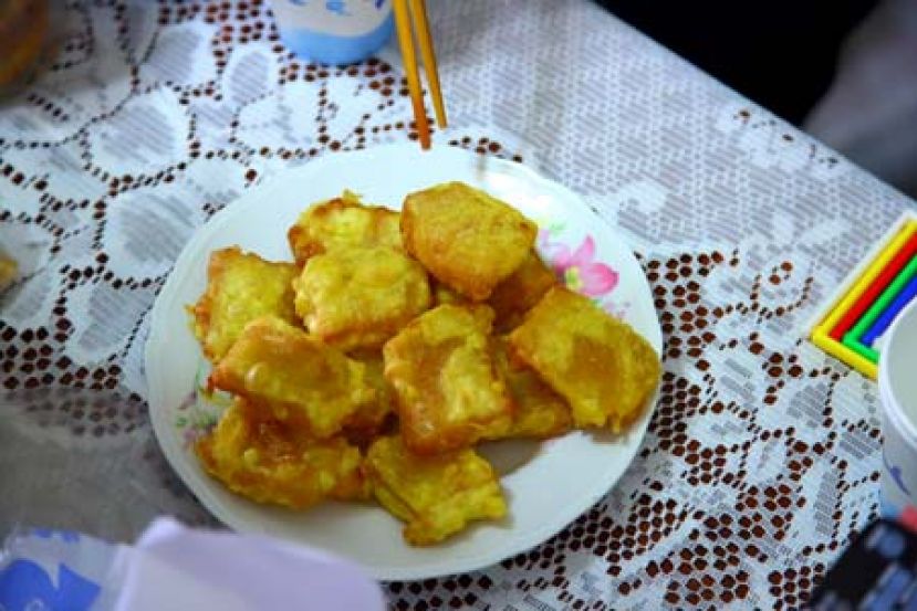 糕100公克＝1碗饭  裹粉油炸成热量魔王