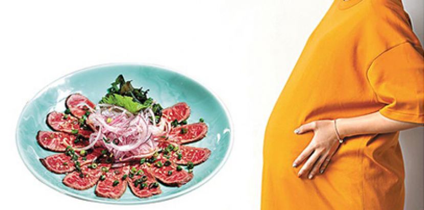 忧孕妇染弓浆虫 吃生食机率远大于养猫