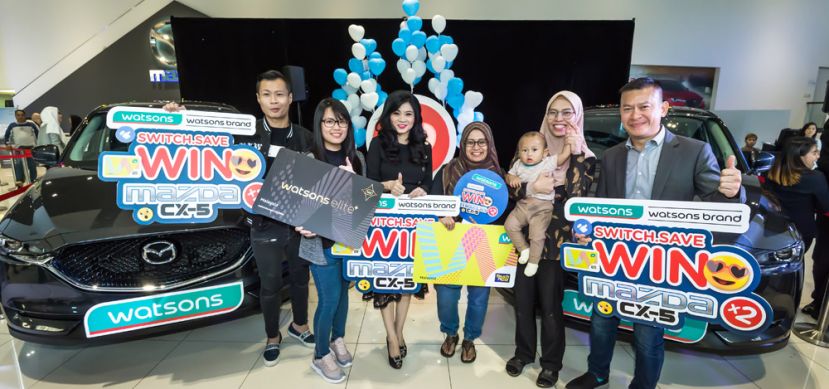 图示：屈臣氏品牌Switch.Save 赢取万事达压轴活动圆满结束。