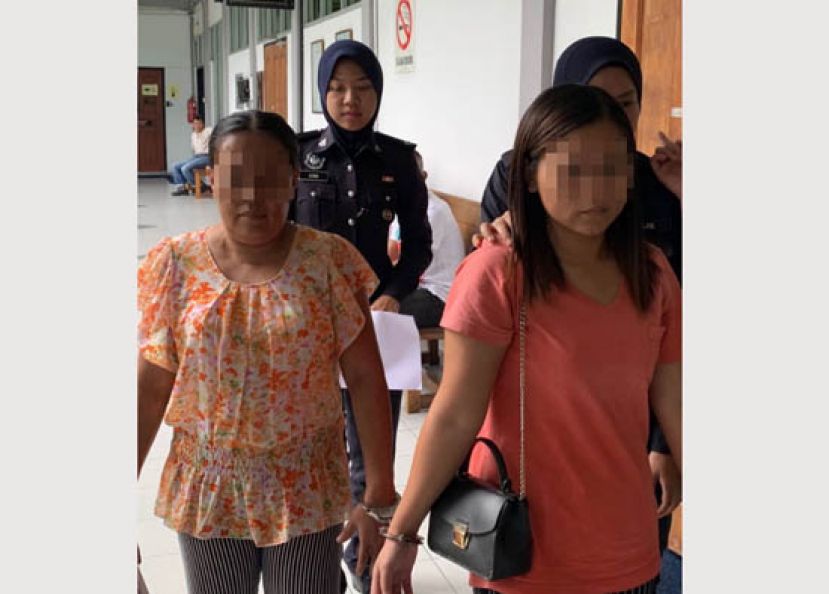 母女疏于照顾并造成年仅1岁3个月的女童受伤，认罪后被判入狱2年。