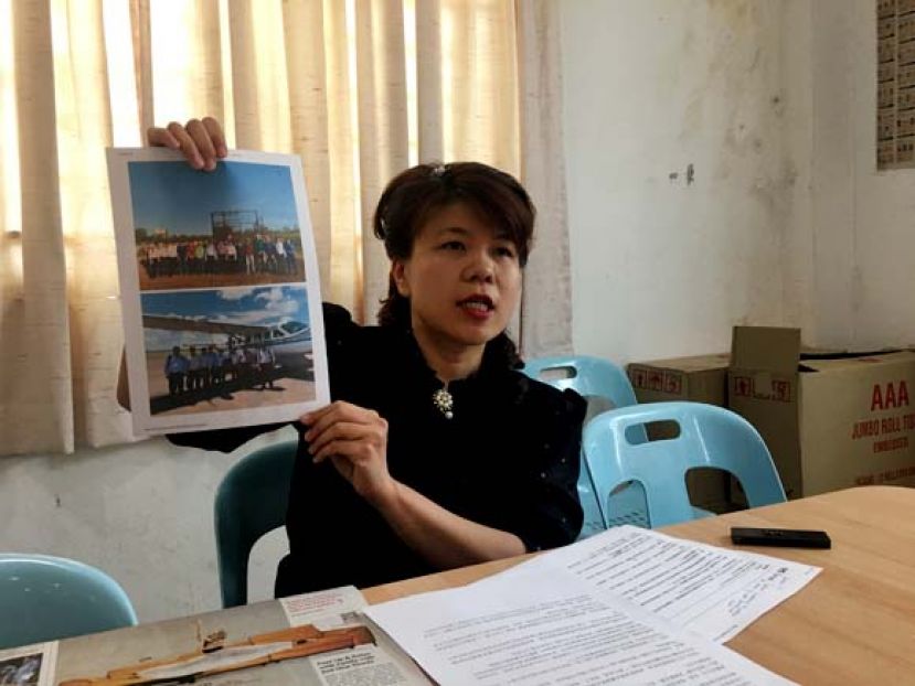 行动党朋岭区州议员杨薇讳。