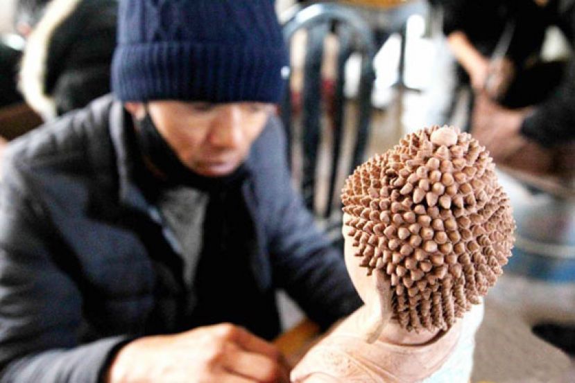 栩栩如生   青海民间艺人精雕细琢传承泥塑工艺