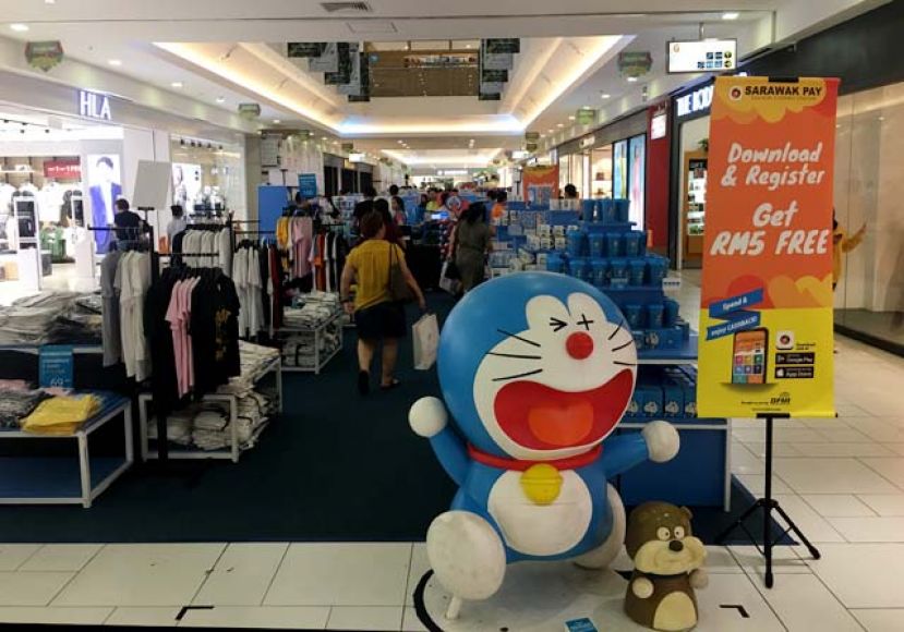 机械猫哆啦A梦与你在古晋Vivacity购物中心有约！