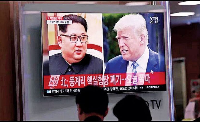 金正恩与特朗普即将摊牌。