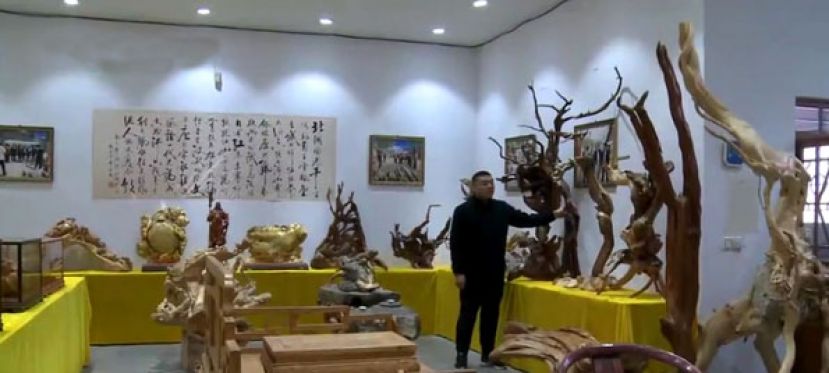 河北90后木雕艺人：匠心打造太行山木雕