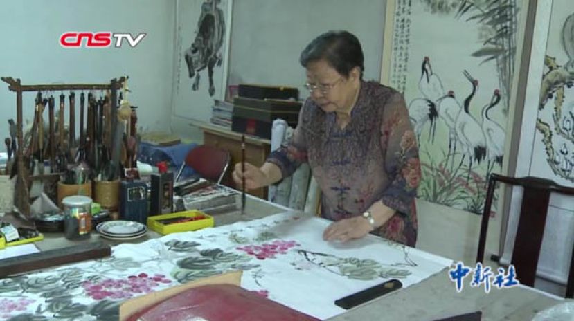 河北88岁老人历时三年创作88米长卷