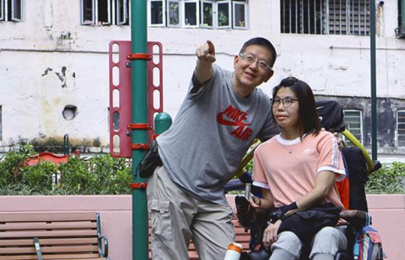 患有肌肉萎缩症的Angel与丈夫Anthony结婚逾十年，数年前曾濒离婚边缘。