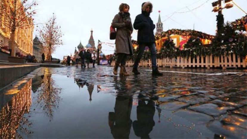 莫斯科录得最和暖1月 平均气温0℃比正常高9.3℃