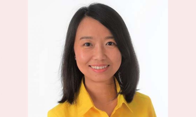 砂人联党妇女组主席许德婉。