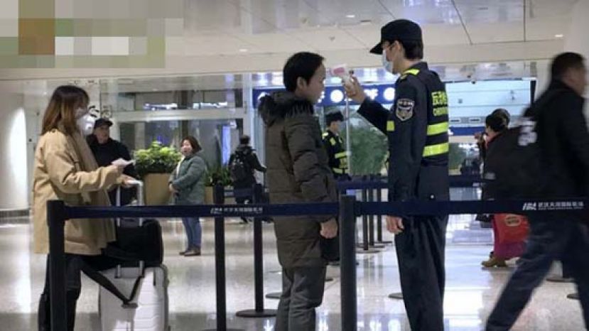 黑龙江妇武汉机场转机中招 家庭聚餐5家人感染