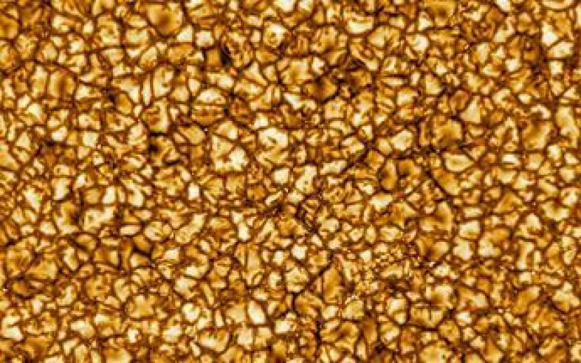 美国国家科学基金会(National Science Foundation)的太阳望远镜拍摄到迄今为止最高清的太阳图片。