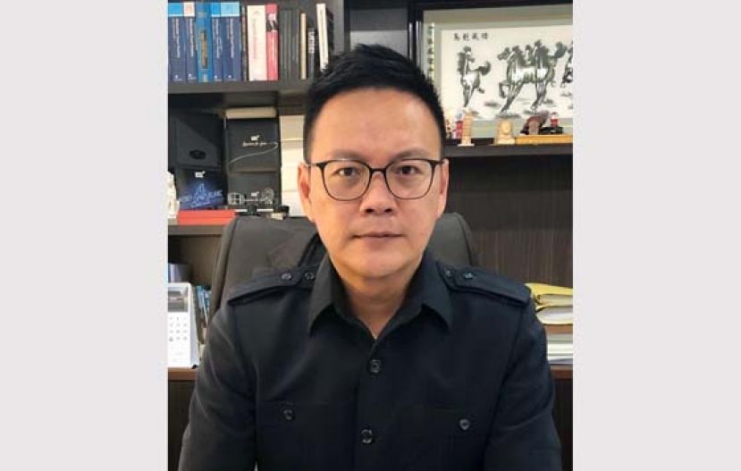 砂人联党青年团秘书符祥威。