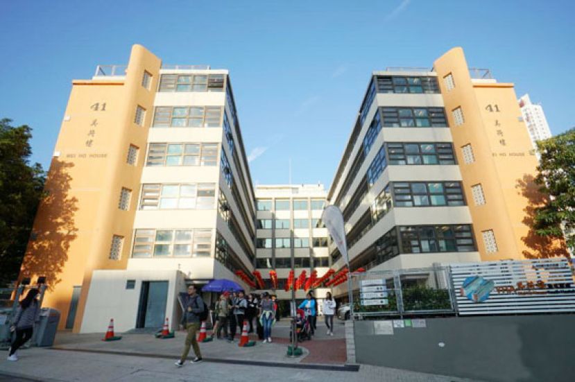 图示：现已改造成为青年旅舍的美荷楼新貌。