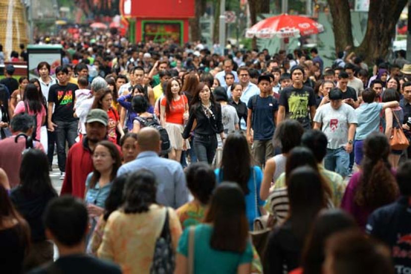 自1990年以来的这30年里，新加坡外来人口总数已增涨了2倍。