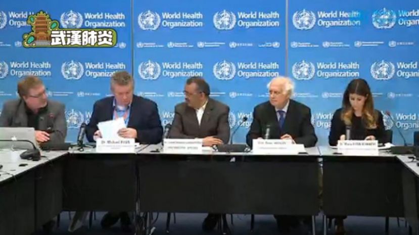 全国确诊逼近万宗 卫健委回应世卫：冀国际与中国共同防疫