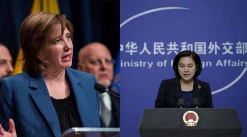 梅索尼耶驳斥华春莹对美国防疫措施的指控。