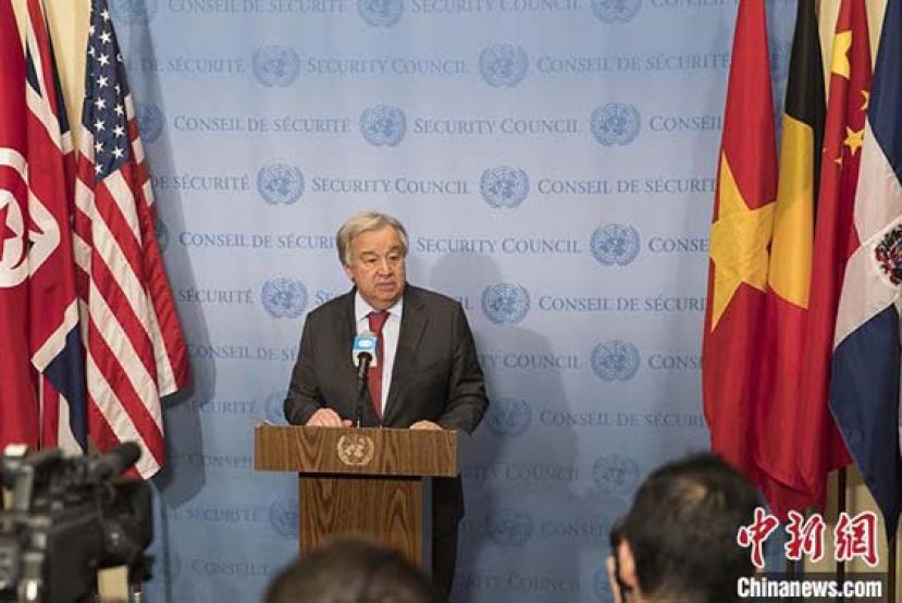 联合国秘书长古特雷斯。
