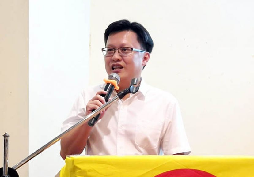 砂人联党武吉阿瑟青年团团长钱进一。