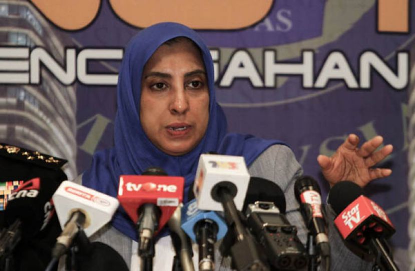 大马反贪污委员会首席专员拉蒂花。