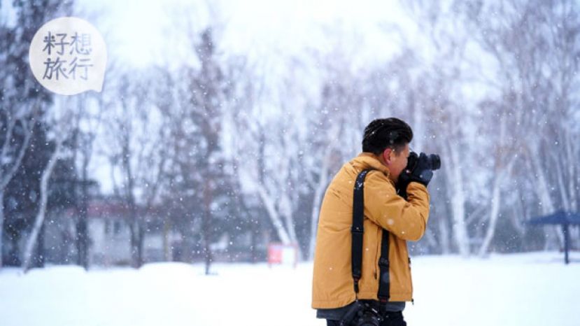 Martin说冒著雨雪工作是平常事，刮台风或下暴雨也会尽量找室内拍摄。
