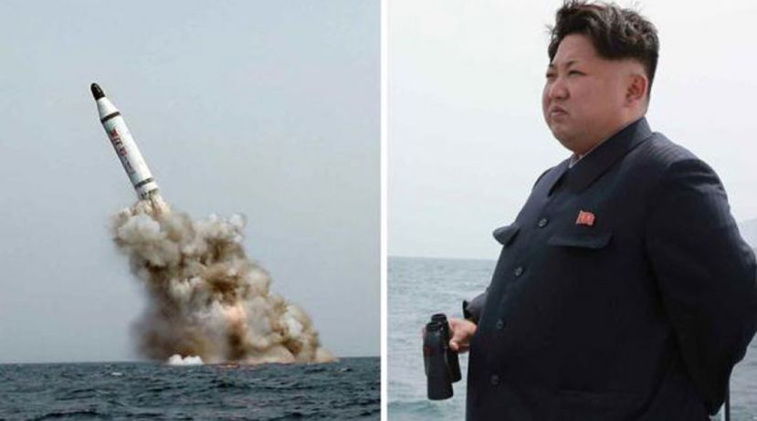 金正恩早前曾预告朝鲜有新战略武器。