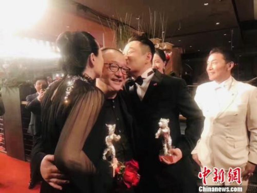 图示：柏林电影节现场。