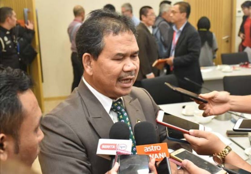 砂灾难管理与拯救委员会副主席拿督依巴罕。