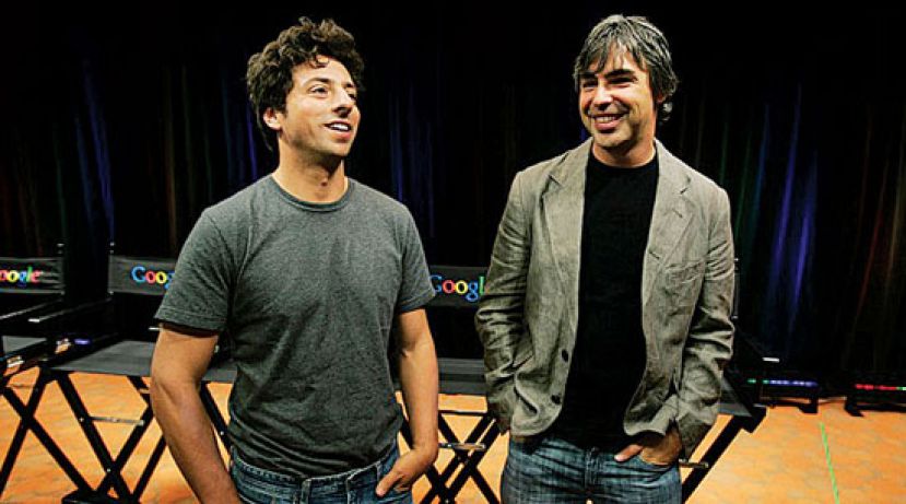 布林(左)和佩奇(右)辞任Alphabet管理层。