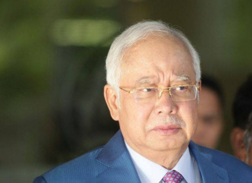 前首相拿督斯里纳吉。