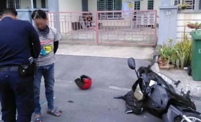 嫌犯落入警网。