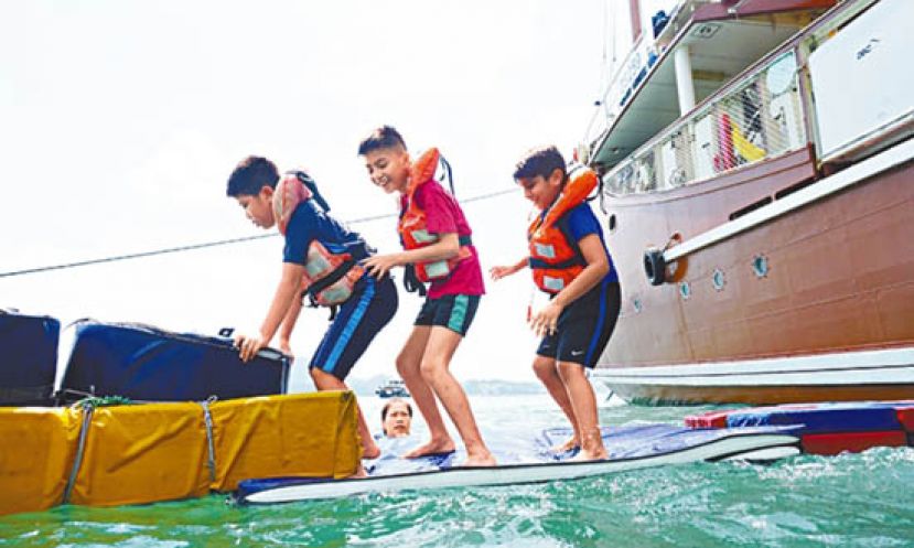 &ldquo;乘风航&rdquo;属小四小五学生的历奇训练，让他们突破自我。