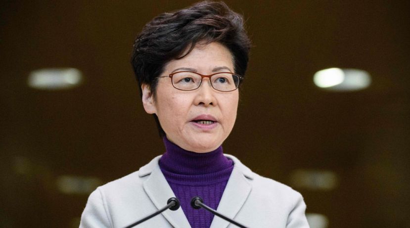 特首林郑月娥。