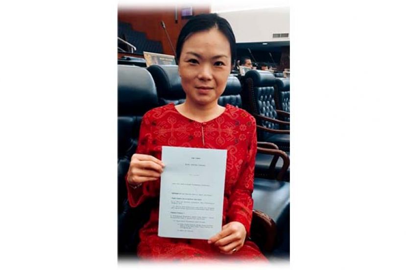 民主行动党南兰区国会议员刘强燕。