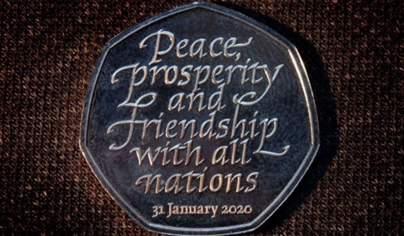 面值50便士的&ldquo;脱欧&rdquo;纪念币，将于31日发行。