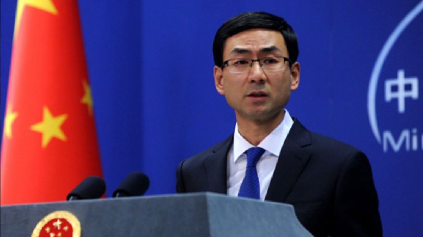 中国外交部发言人耿爽。