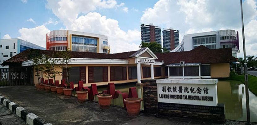 位于刘钦侯医院旧址修建的《刘钦侯医院纪念馆》。