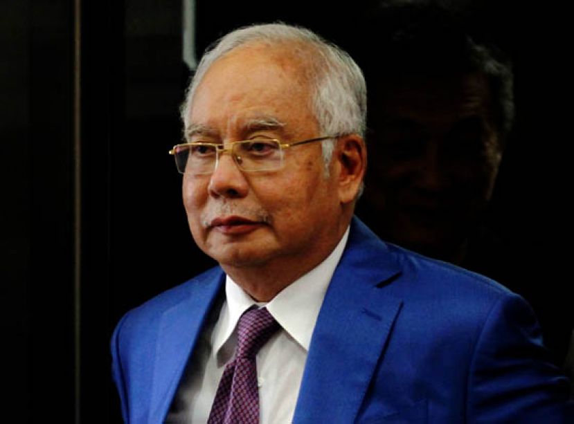 前首相拿督斯里纳吉。