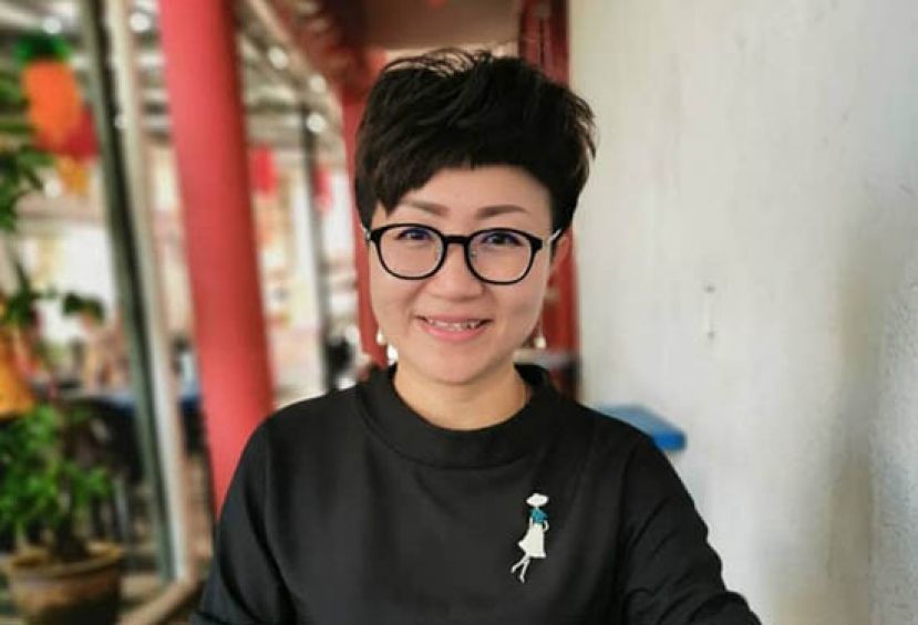砂人联党巴都吉当秘书郑莉薲。