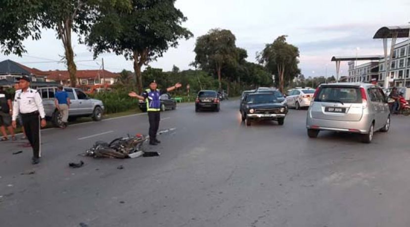 死亡车祸现场。